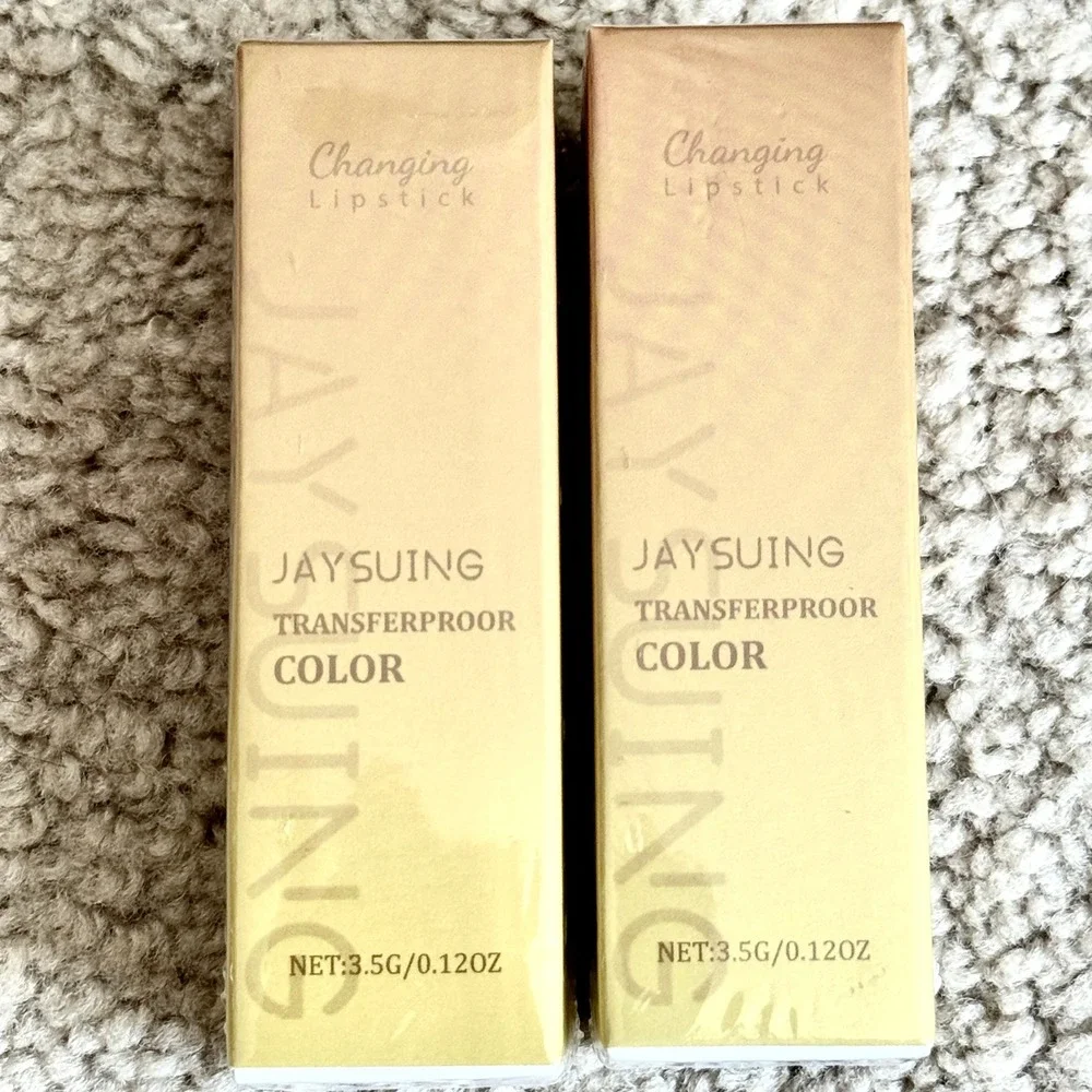 2 Transferproof Color Changing Lipstick